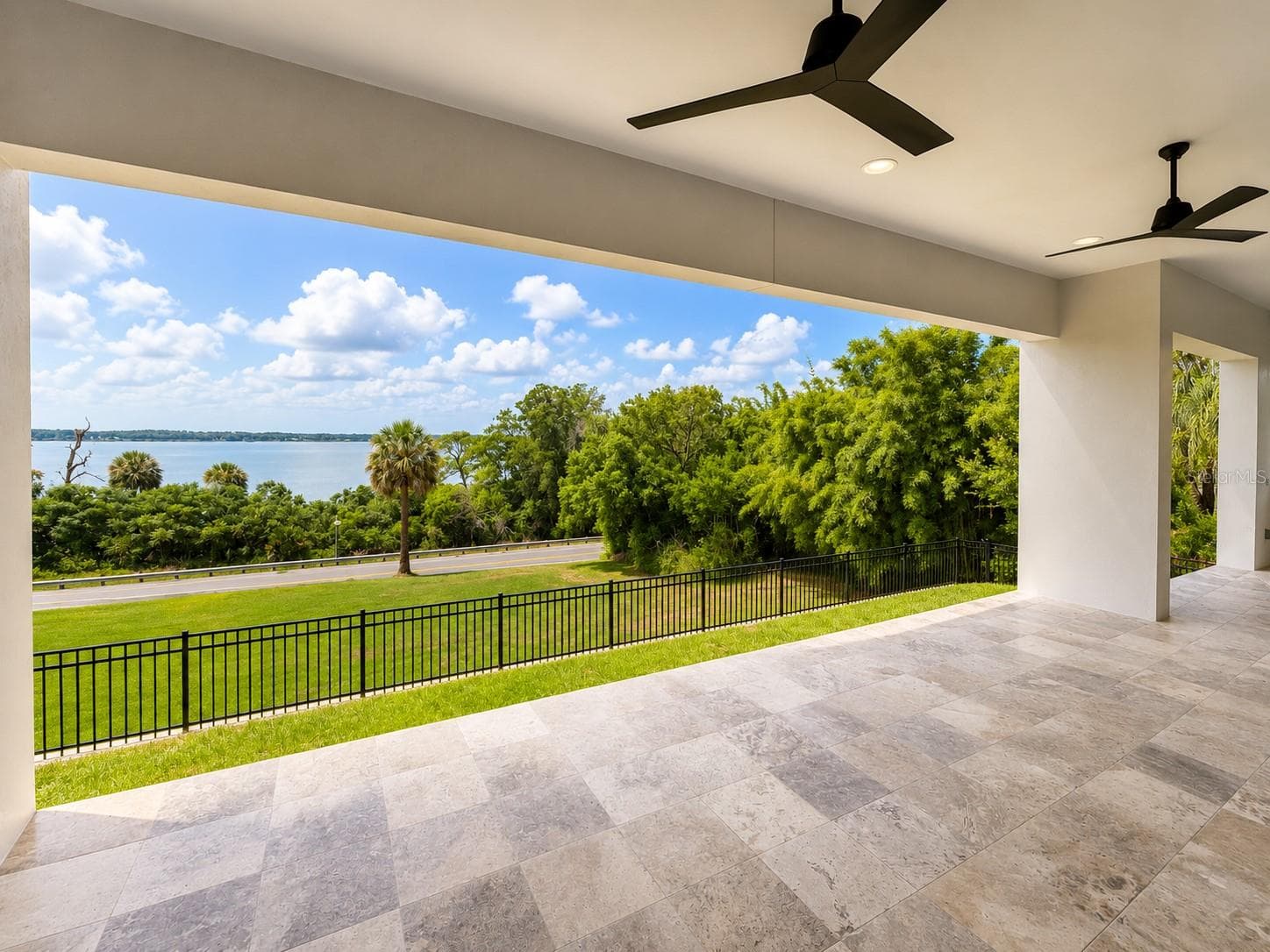 Outdoor Patio View of Lake - 594 CASEY LOOP, MOUNT DORA