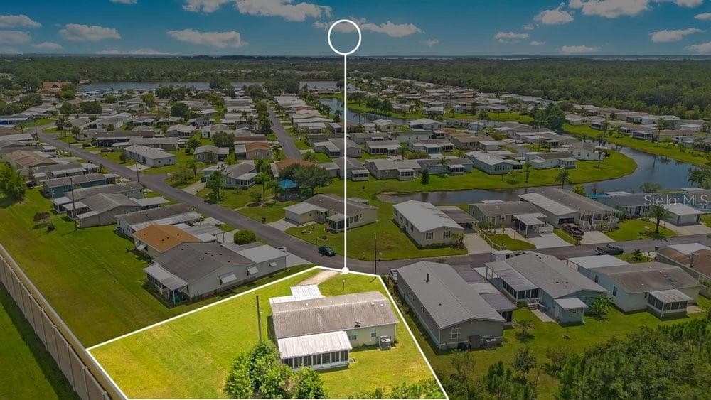 Manufactured Home at 585 OUTER DR, COCOA, photo 41 of 42
