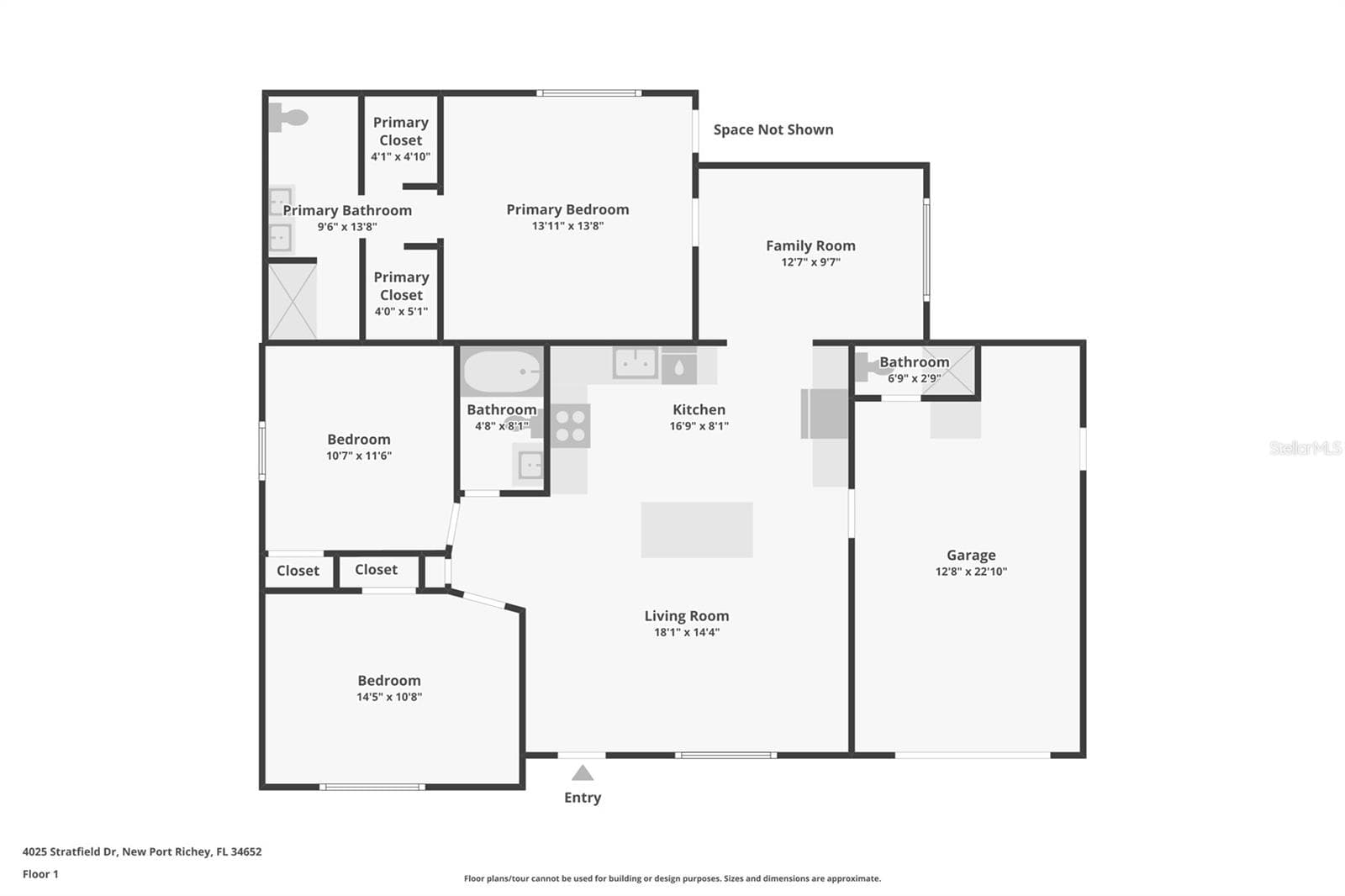 Floorplan - 4025 STRATFIELD DR, NEW PORT RICHEY