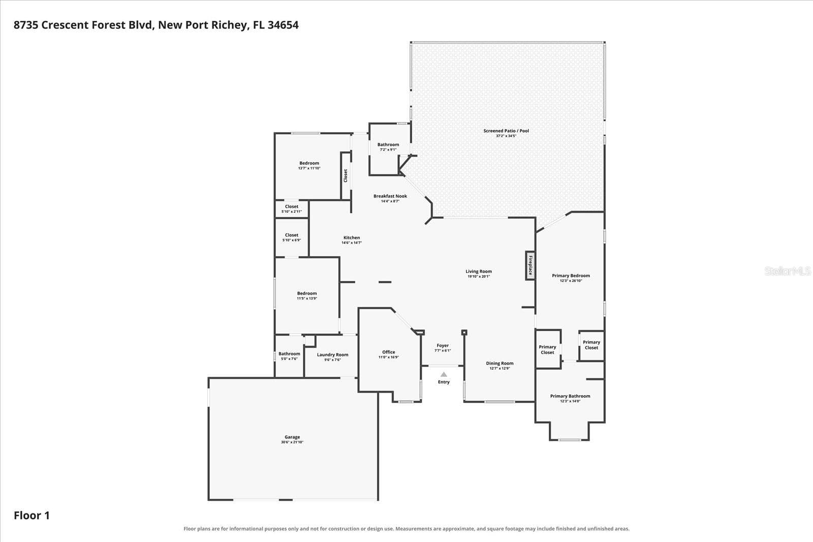 Single Family Residence at 8735 CRESCENT FOREST BLVD, NEW PORT RICHEY, photo 61 of 61