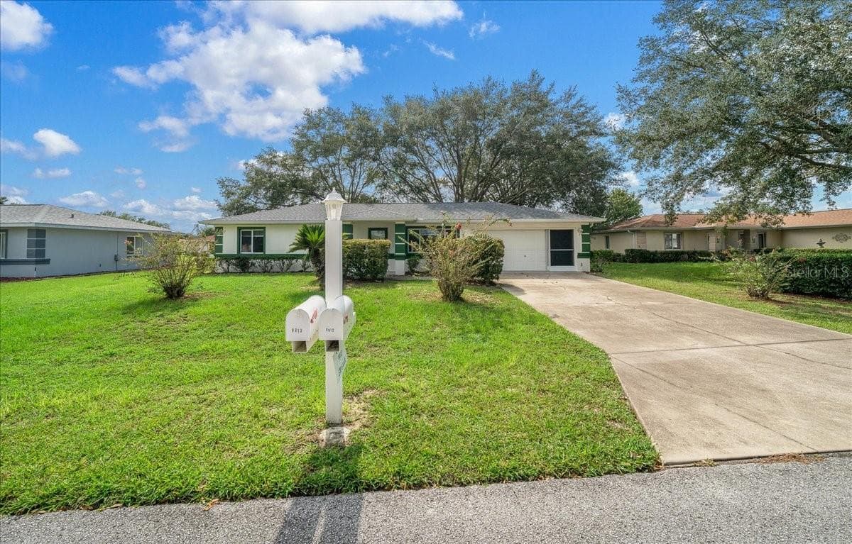 front of house - 9912 SW 61ST CT, OCALA