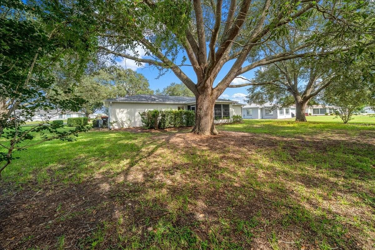 back of house - 9912 SW 61ST CT, OCALA