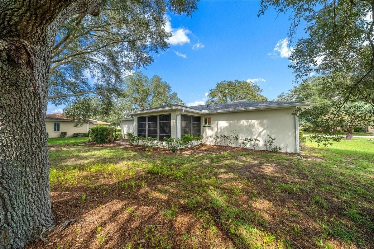 back of house - 9912 SW 61ST CT, OCALA