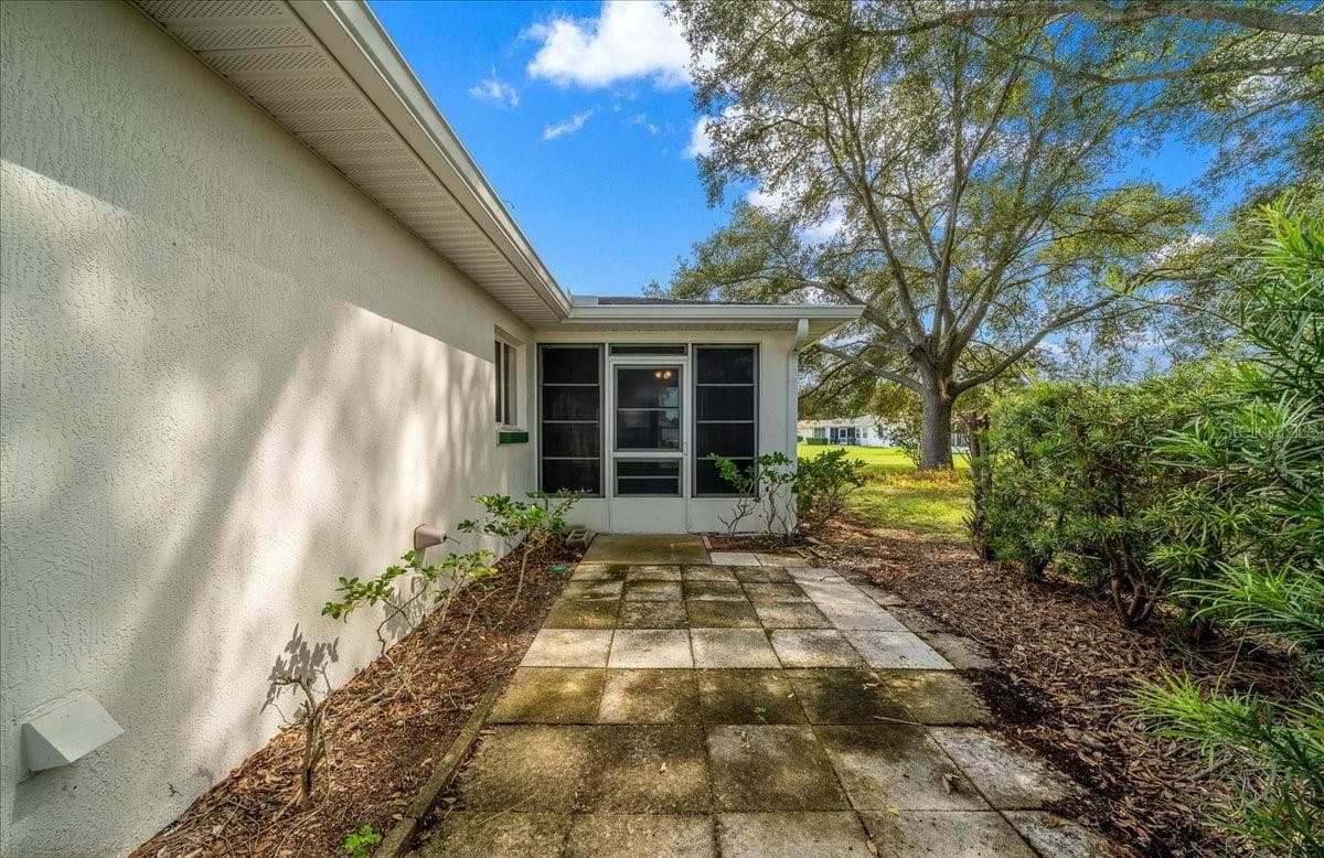 back of house - 9912 SW 61ST CT, OCALA