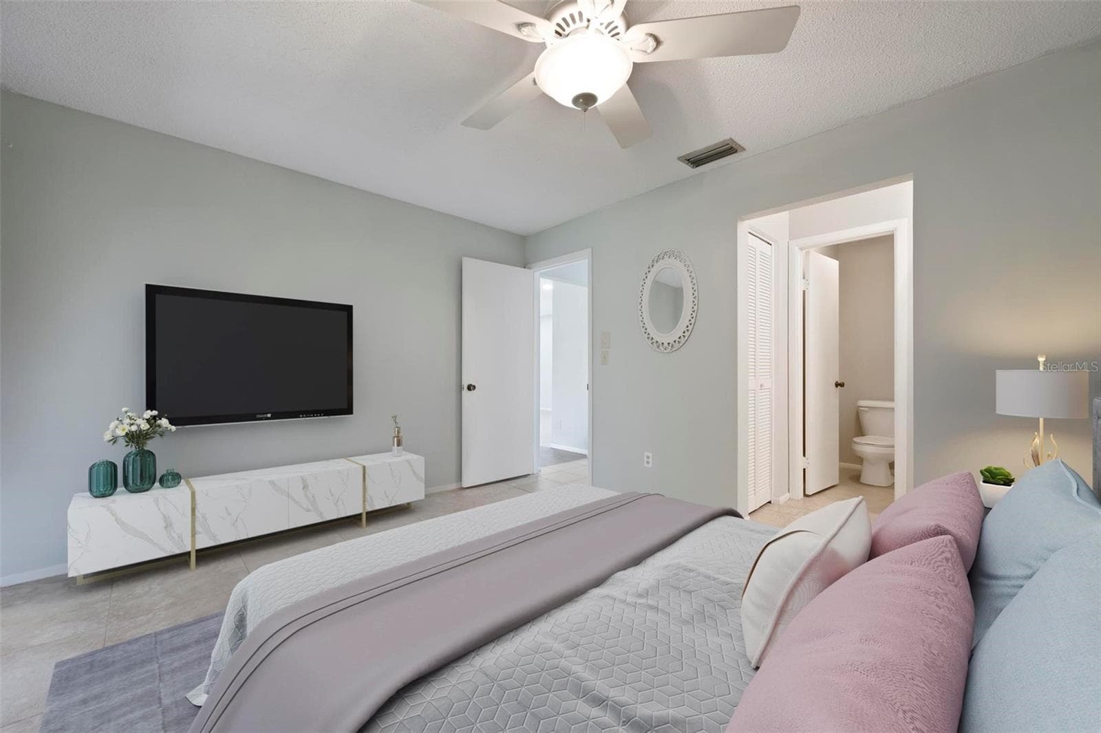 VIRTUAL FURNITURE BEDROOM 1 - 6246 DRAW LN #12, SARASOTA