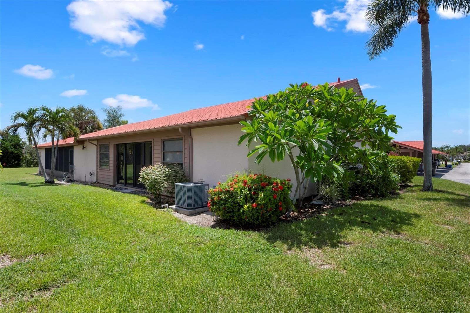 BACK VIEW OF HOME - 6246 DRAW LN #12, SARASOTA