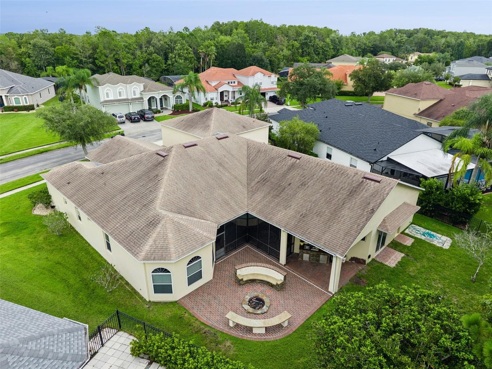 Aerial View - 2436 FAWNLAKE TRL, ORLANDO