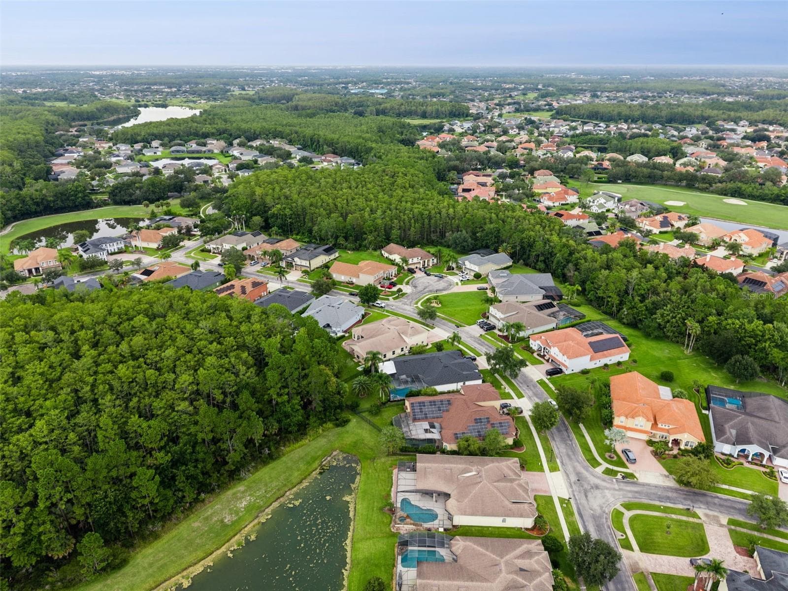 Aerial View of Community - 2436 FAWNLAKE TRL, ORLANDO