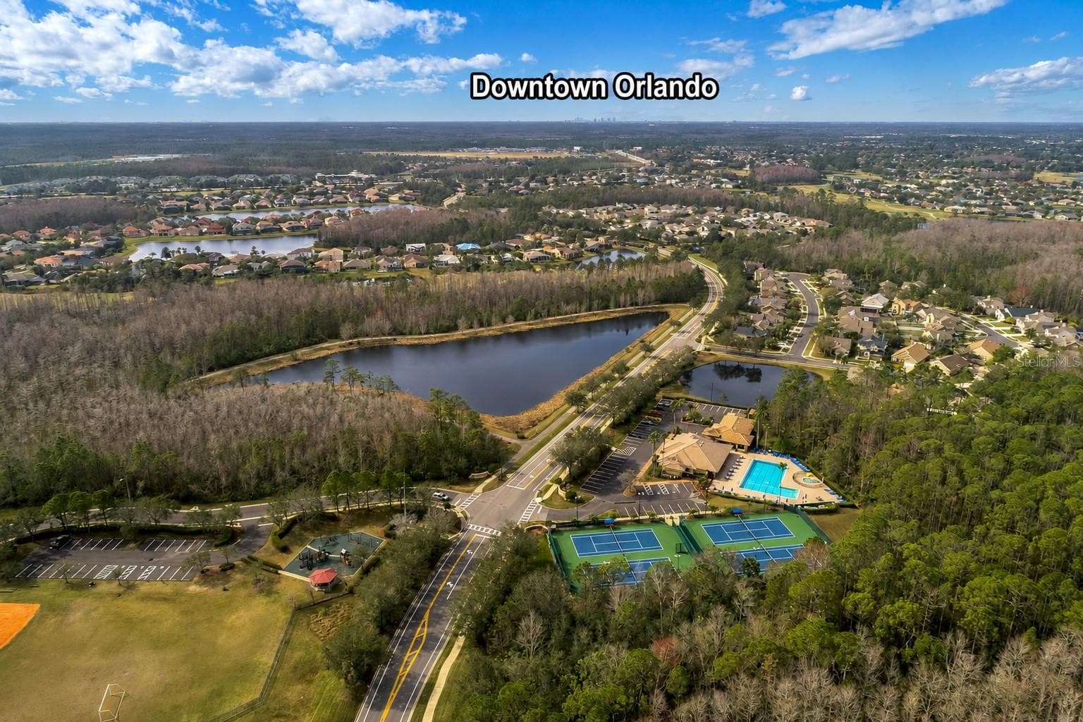 Aerial of Community - 2436 FAWNLAKE TRL, ORLANDO