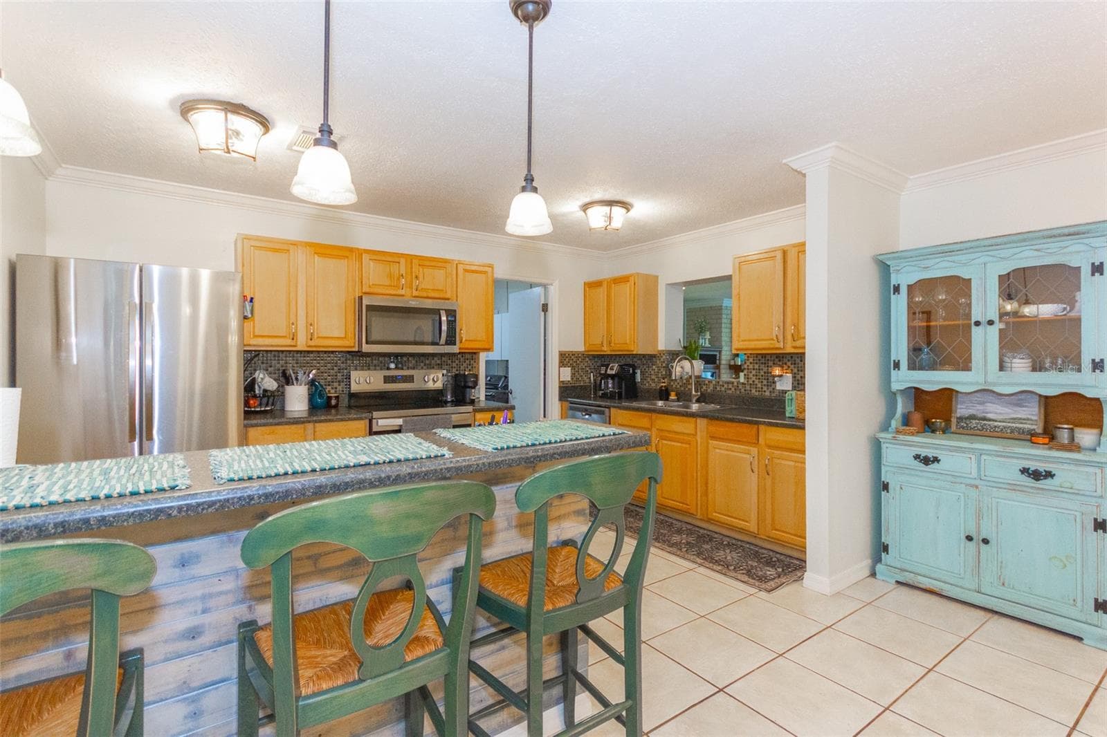 Kitchen/dining area - 12231 KELLY LN, THONOTOSASSA