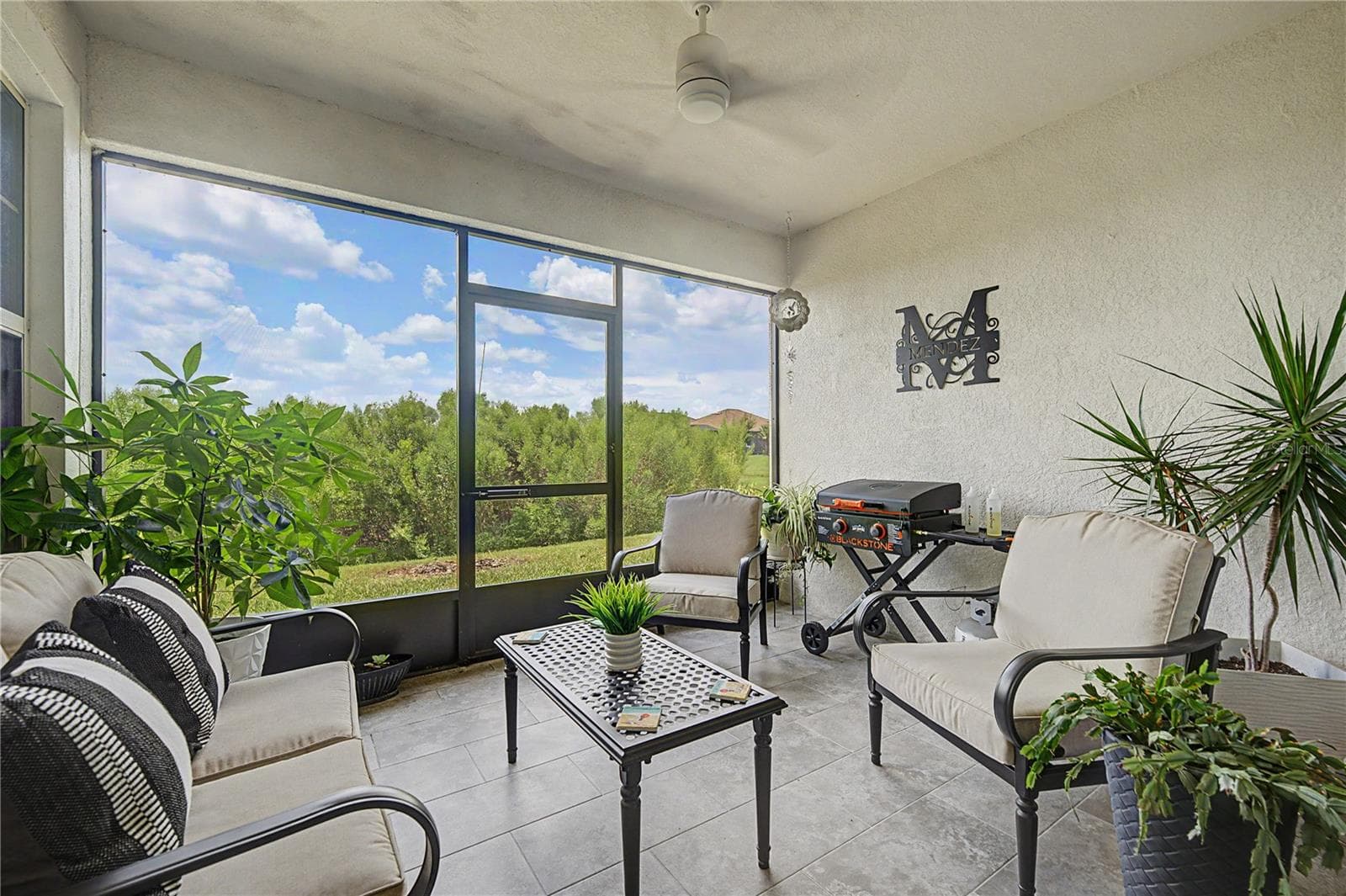 Screened lanai under roof - 10228 ECHO DOCK LOOP, SAN ANTONIO
