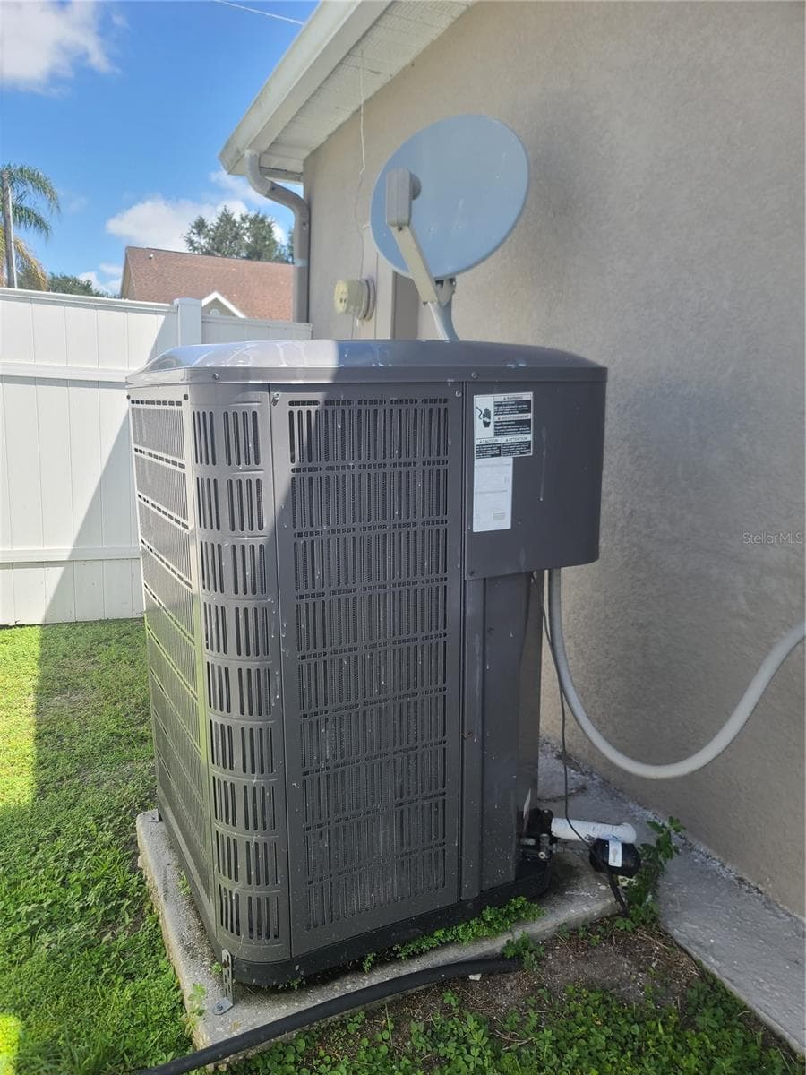 A/C unit. - 149 AURORA LN, KISSIMMEE