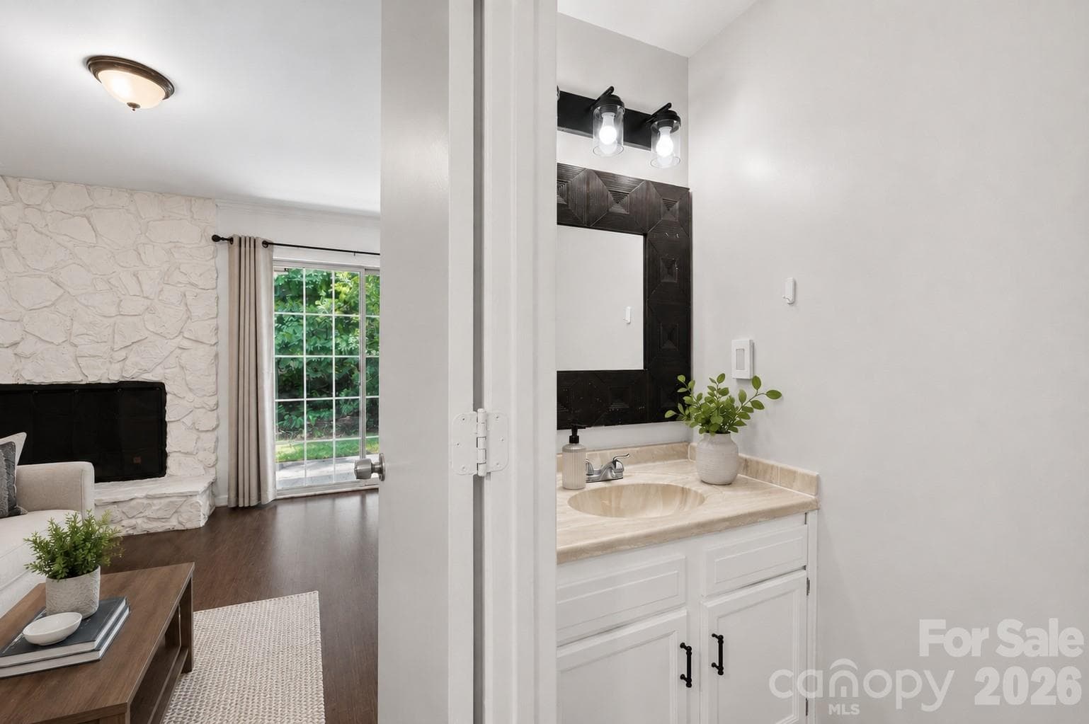 virtually staged to show potential - 6216 Windsor Gate Lane, Charlotte