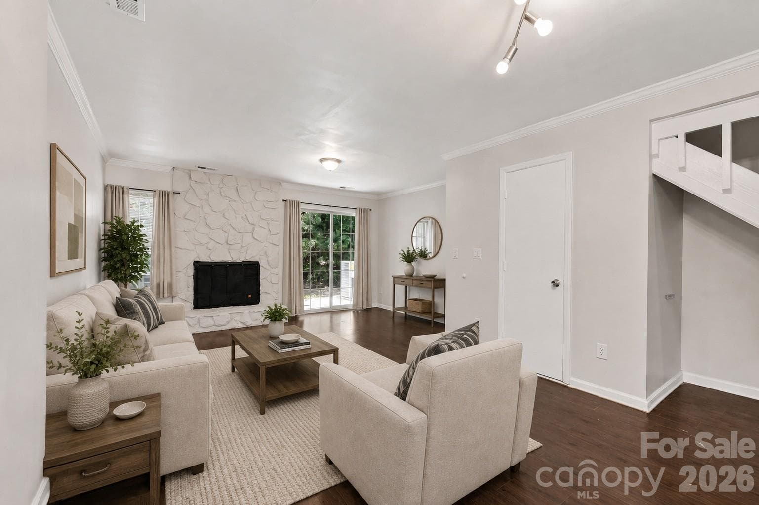 virtually staged to show potential - 6216 Windsor Gate Lane, Charlotte