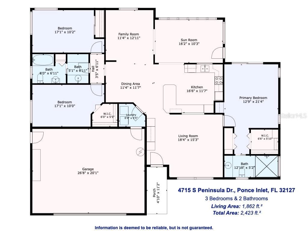 Single Family Residence at 4715 S PENINSULA DR, PONCE INLET, photo 16 of 51