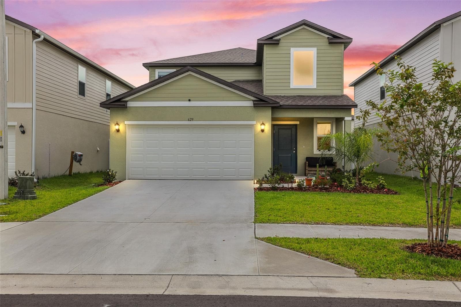 Front of home - 629 BALD CYPRESS DR, LAKELAND
