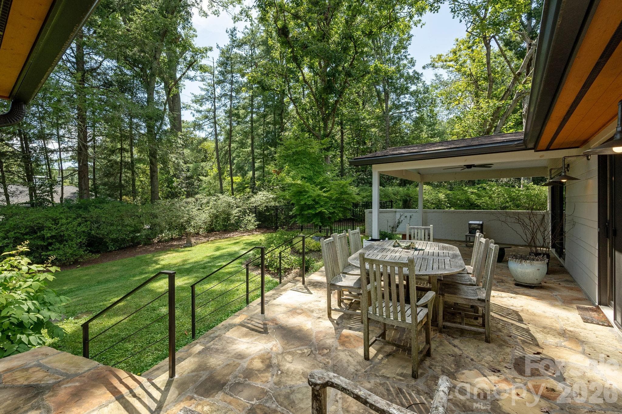 Great for summer dining - 28 Forest Road, Asheville