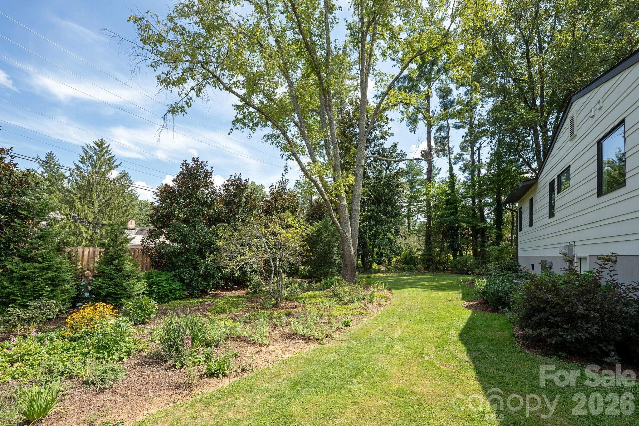 Large flower beds - 28 Forest Road, Asheville