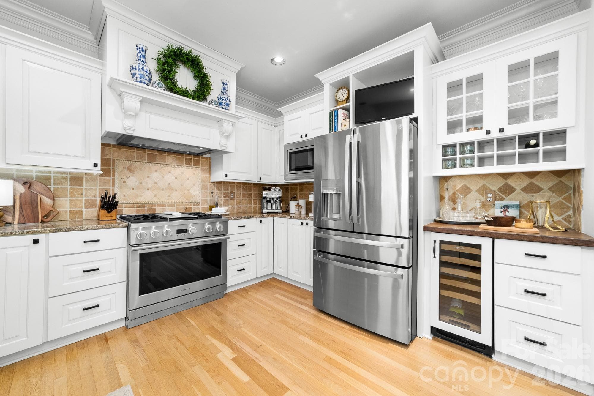 GE Monogram appliances and beverage fridge - 21300 Blakely Shores Drive, Cornelius