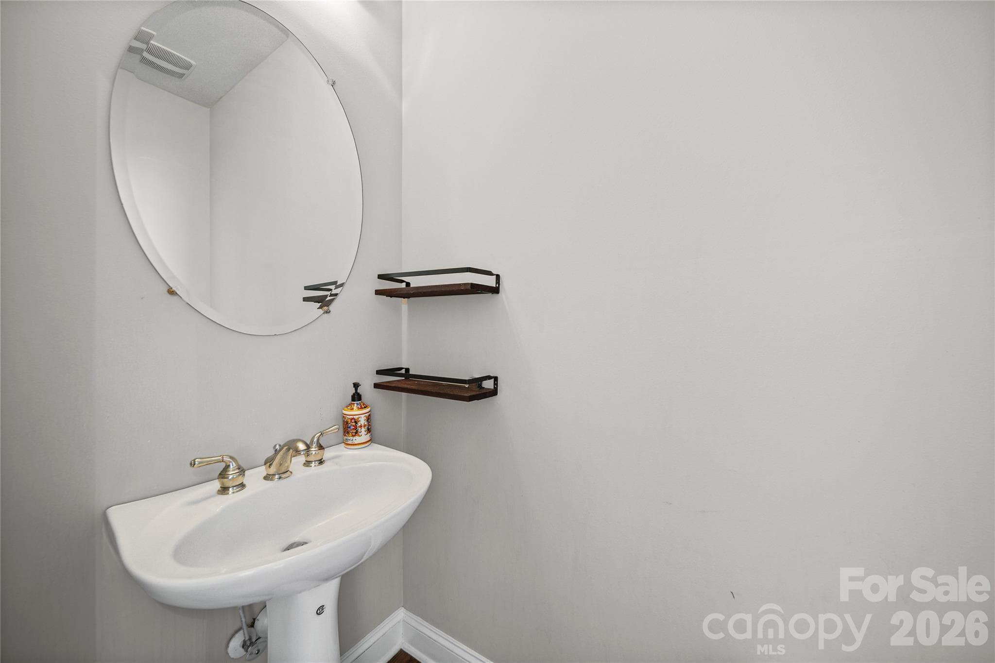 Powder room - 2246 Donnington Lane NW, Concord