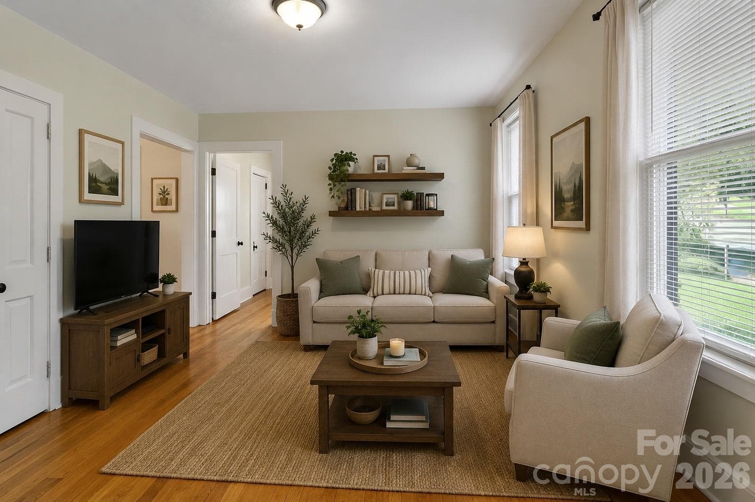 Virtually staged - 10 Enka Oak Street, Candler
