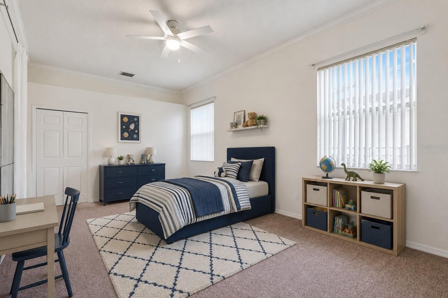 Virtually Staged - Bedroom - 2436 FAWNLAKE TRL, ORLANDO