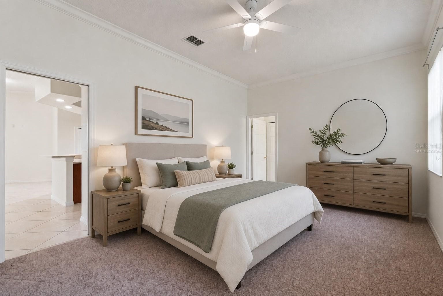 Virtually Staged - Bedroom - 2436 FAWNLAKE TRL, ORLANDO