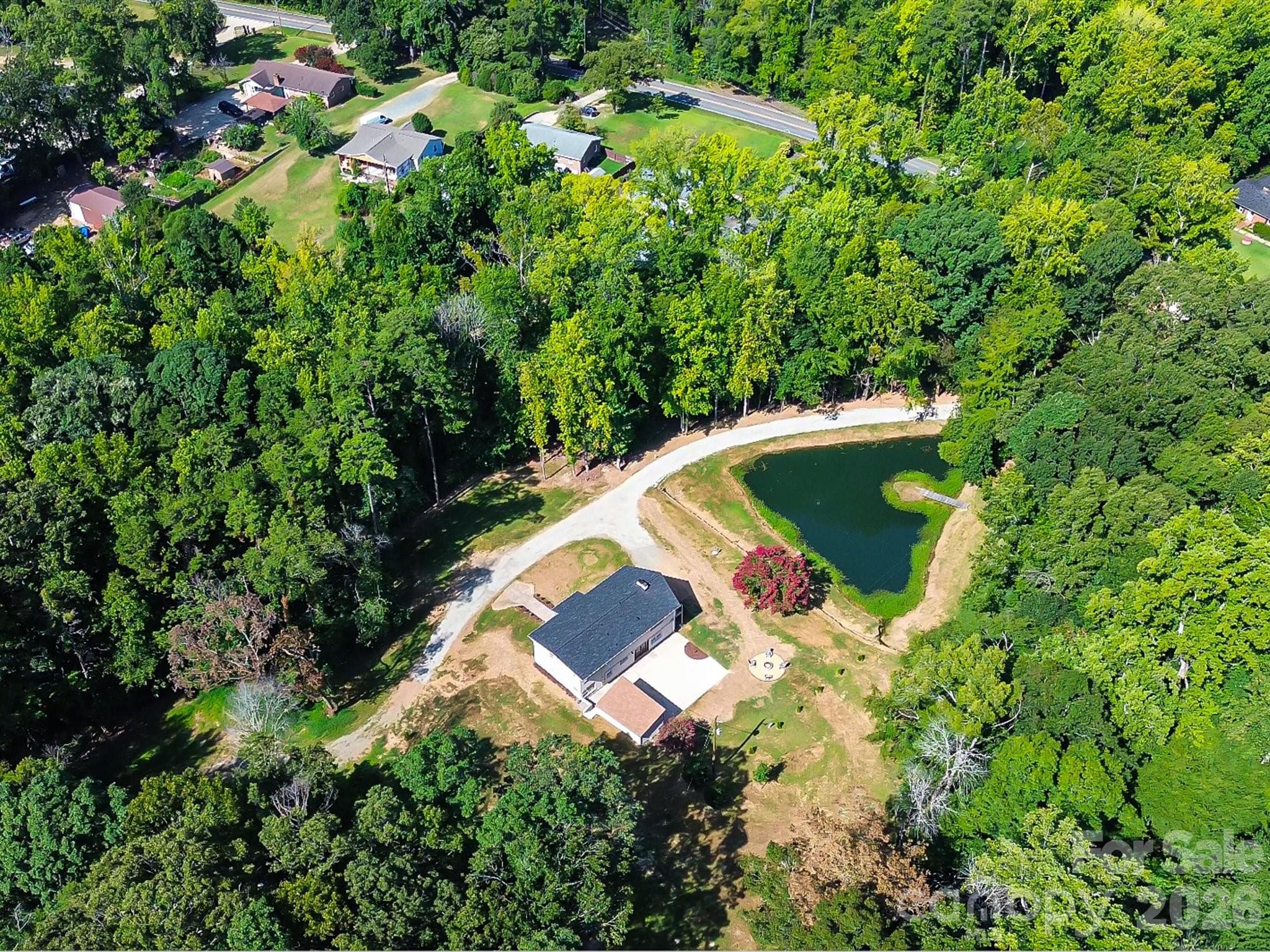 Surrounded by natural beauty. - 2532 Sam Newell Road, Matthews