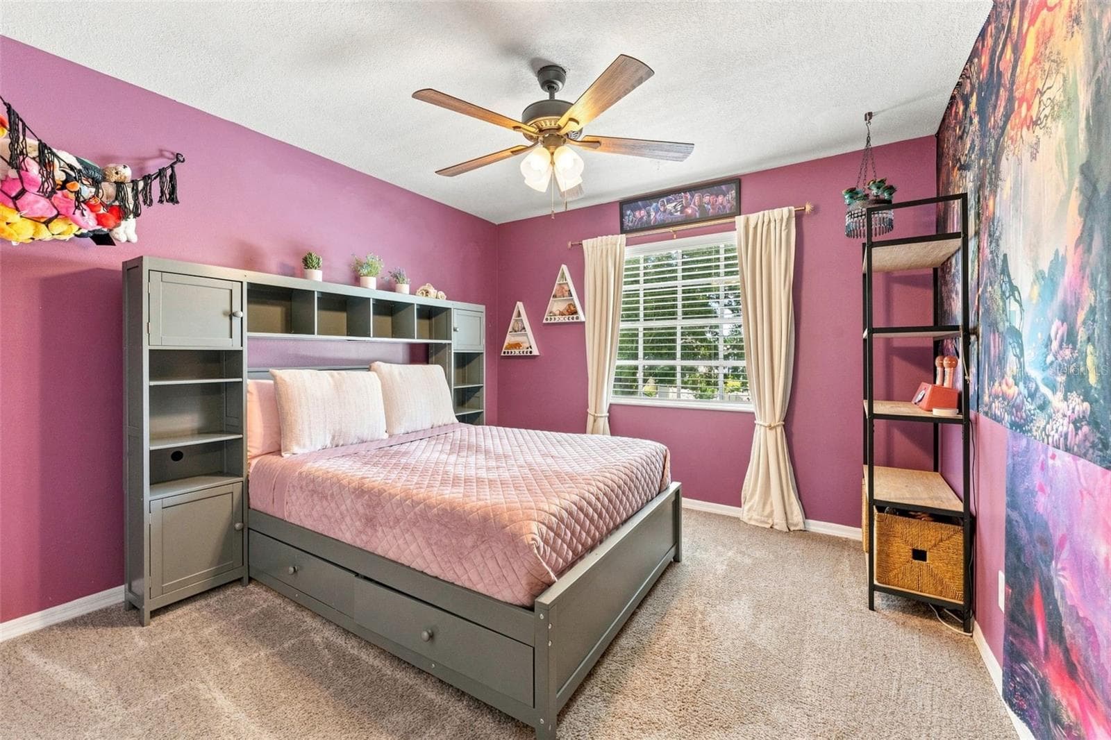 Bedroom #3 with Ceiling Fan - 15622 INDIAN QUEEN DR, ODESSA