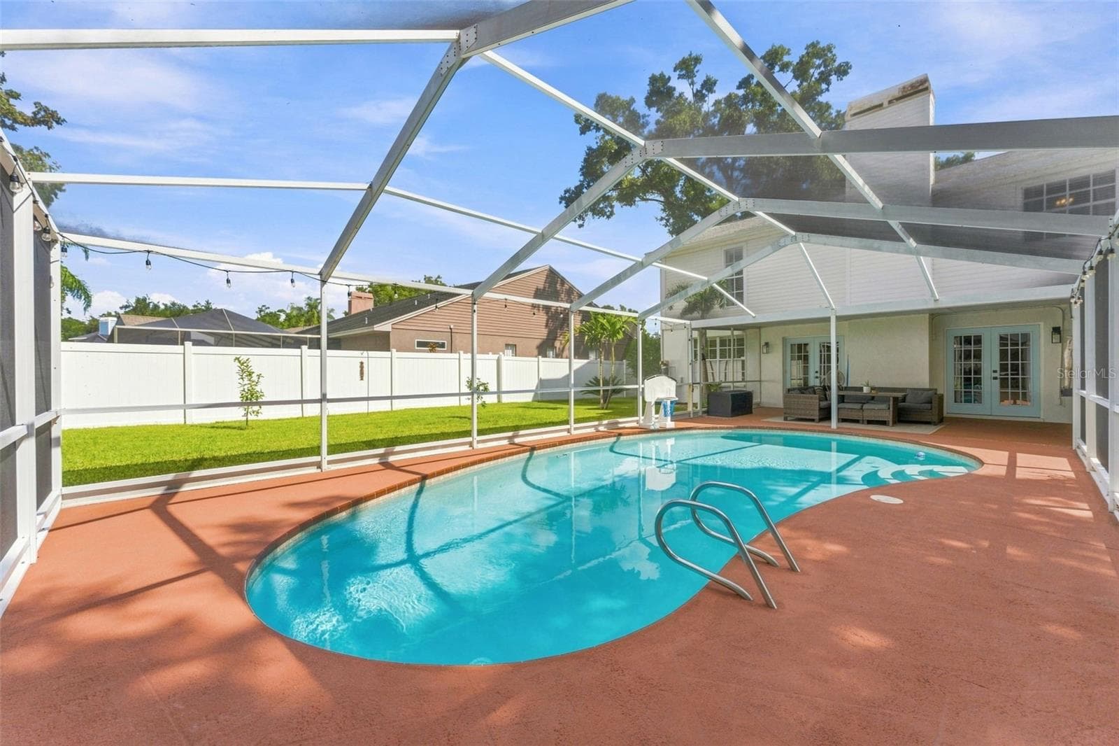 Screened in Pool - 15622 INDIAN QUEEN DR, ODESSA