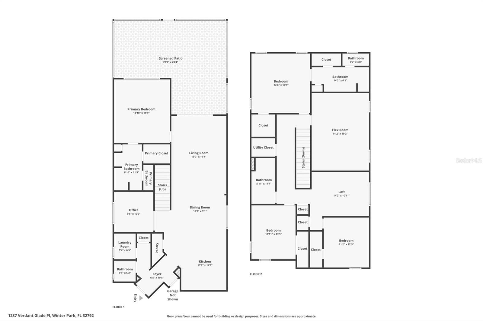 Floor Plan - 1287 VERDANT GLADE PL, WINTER PARK