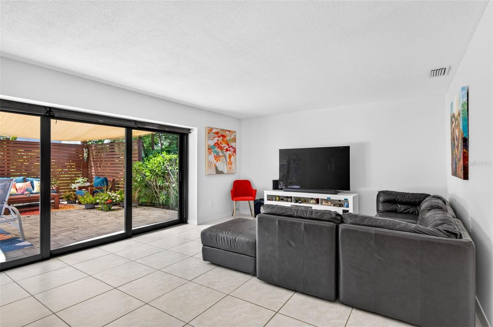 Triple Sliding Glass Door - Impact Rated - 114 12TH ST, BELLEAIR BEACH