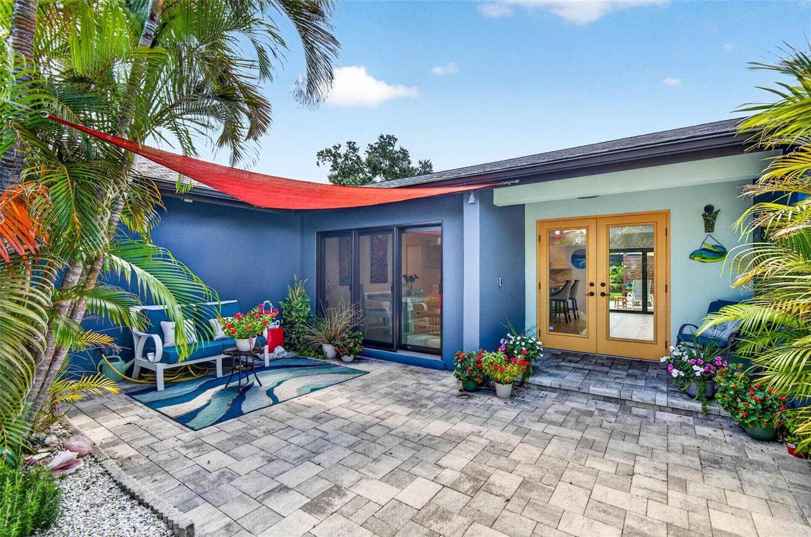 Private Patio - 114 12TH ST, BELLEAIR BEACH