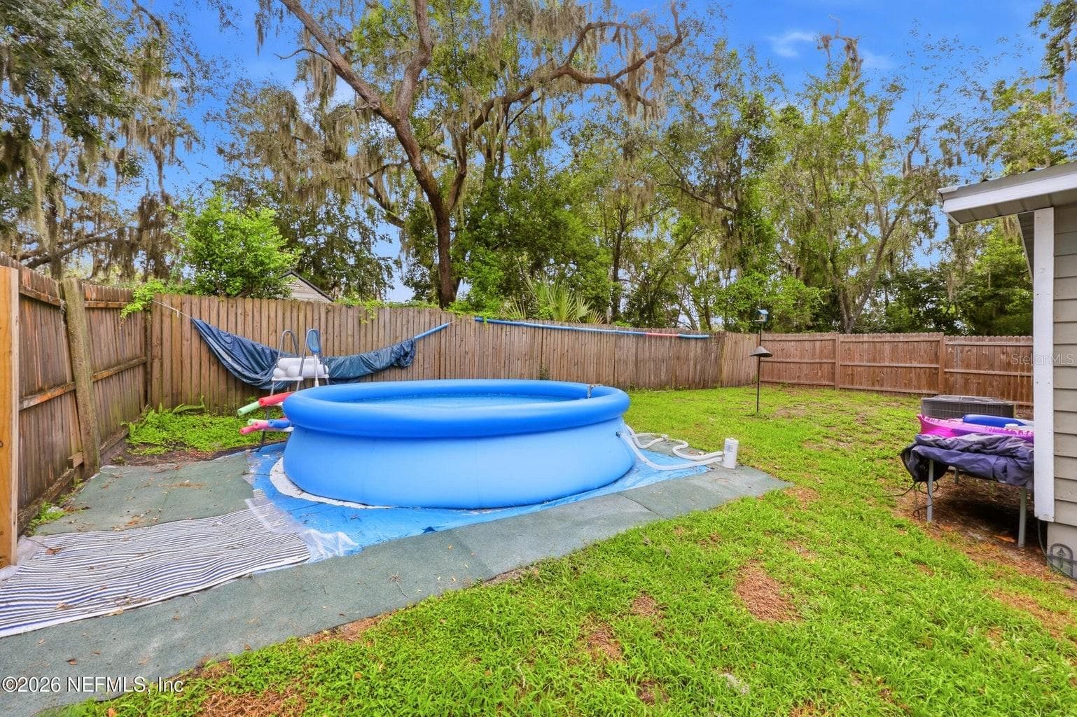 Backyard - 905 SAINT JOHNS AVE, GREEN COVE SPRINGS