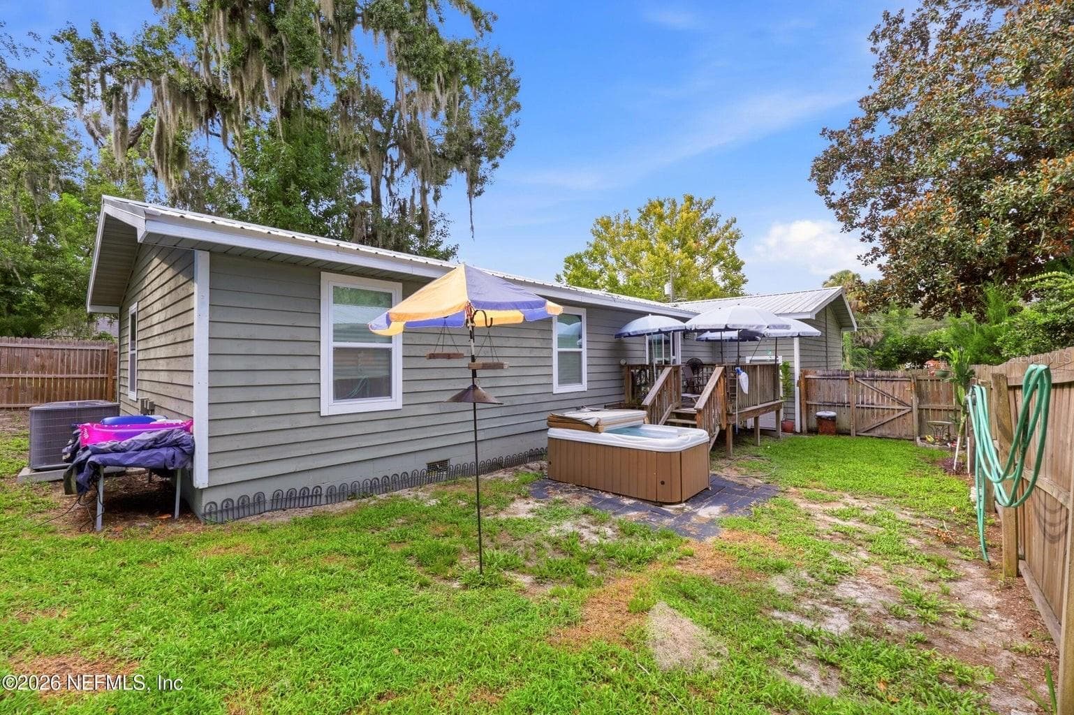 Backyard - 905 SAINT JOHNS AVE, GREEN COVE SPRINGS