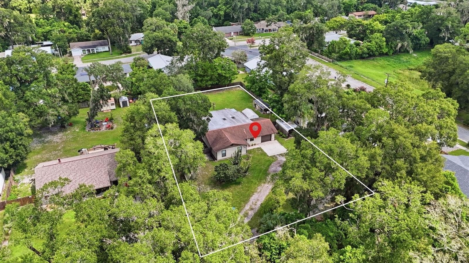 PROPERTY OUTLINE - 1555 ROWE LN, DELAND