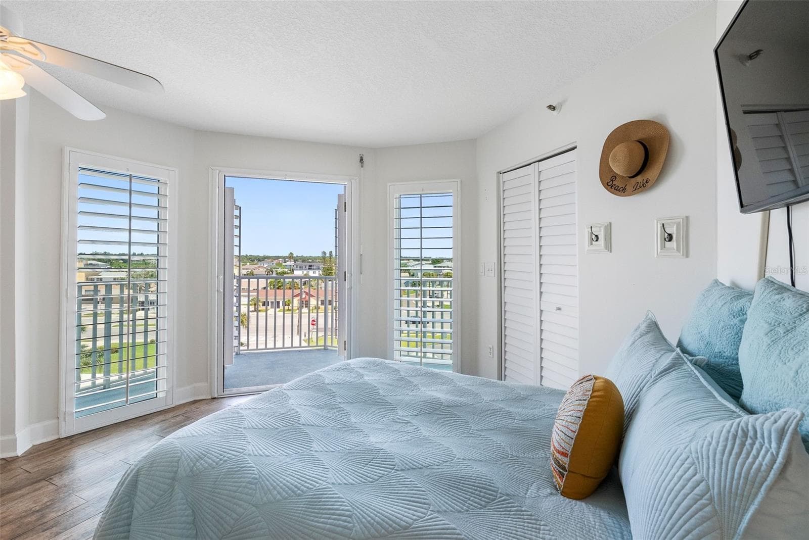 2nd Bedroom Balcony and WI closet - 17980 GULF BLVD #401, REDINGTON SHORES