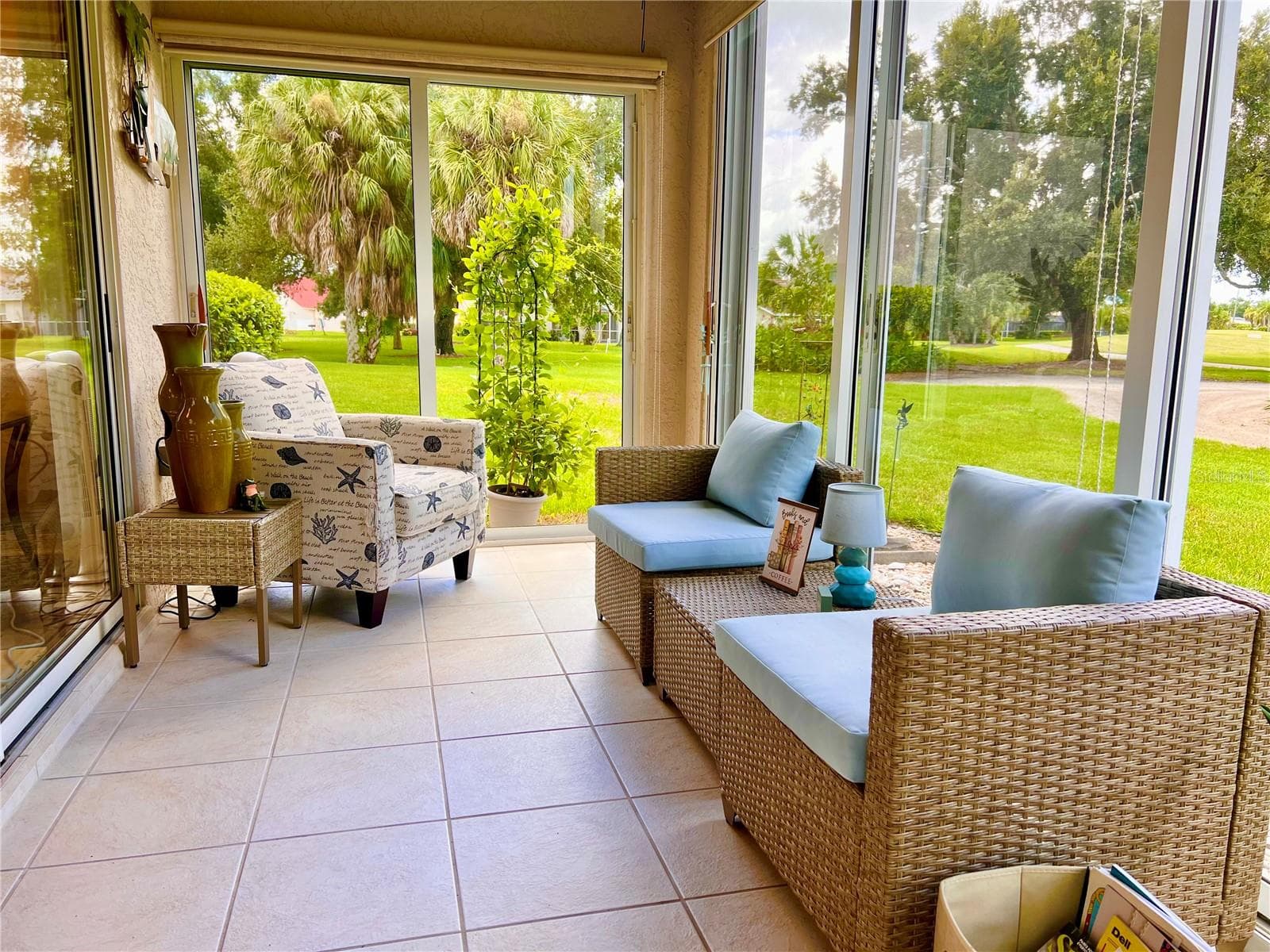 Enjoy the manicured views offered by the golf course. - 6501 STONE RIVER RD #104, BRADENTON