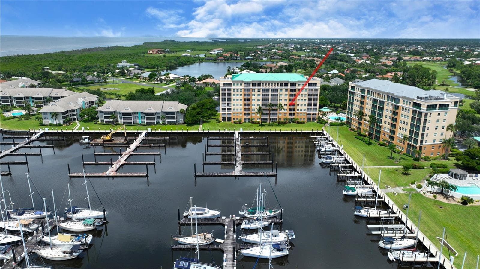 Condominium at 2060 MATECUMBE KEY RD #2402, PUNTA GORDA, photo 37 of 38