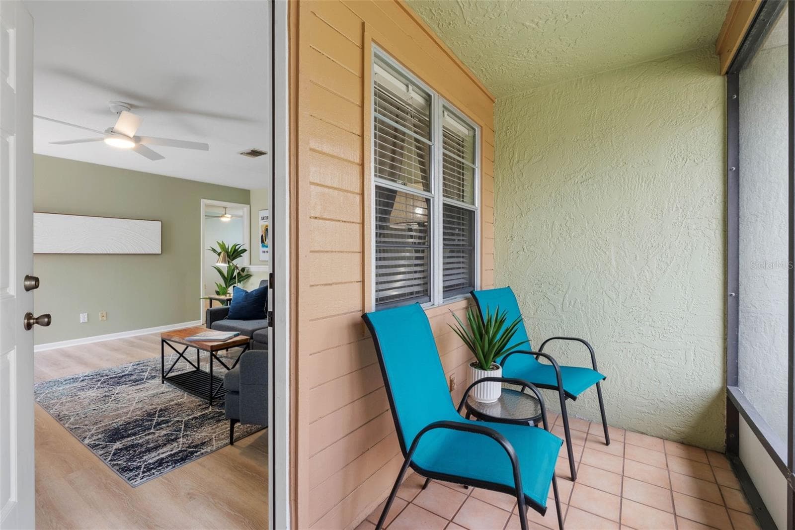 Screened Covered Patio - 2833 ORANGE TREE CIR N #A, PALM HARBOR