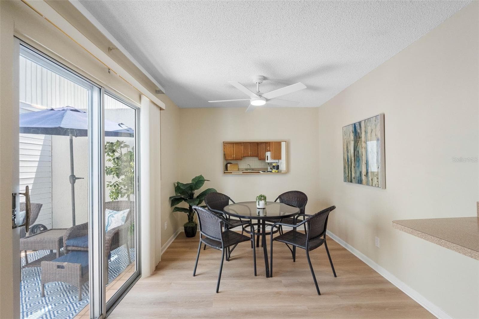 Dining Area off Kitchen - 2833 ORANGE TREE CIR N #A, PALM HARBOR