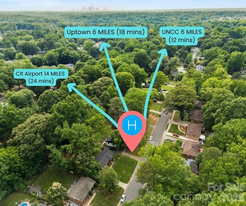 LOCATION LOCATION LOCATION - 3840 Colebrook Road, Charlotte