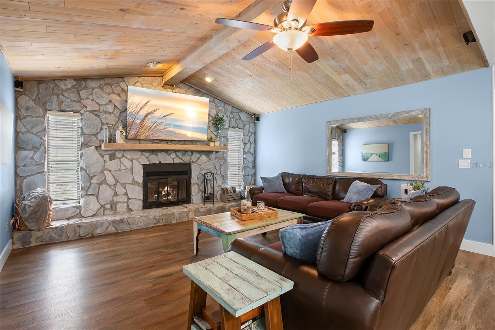 Family Room - 1419 INDIAN TRL S, PALM HARBOR