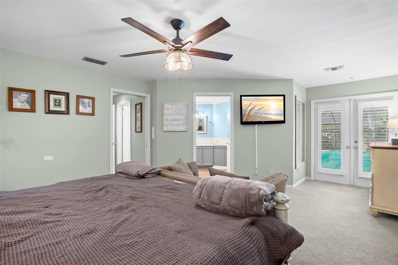 Primary Bedroom - 1419 INDIAN TRL S, PALM HARBOR