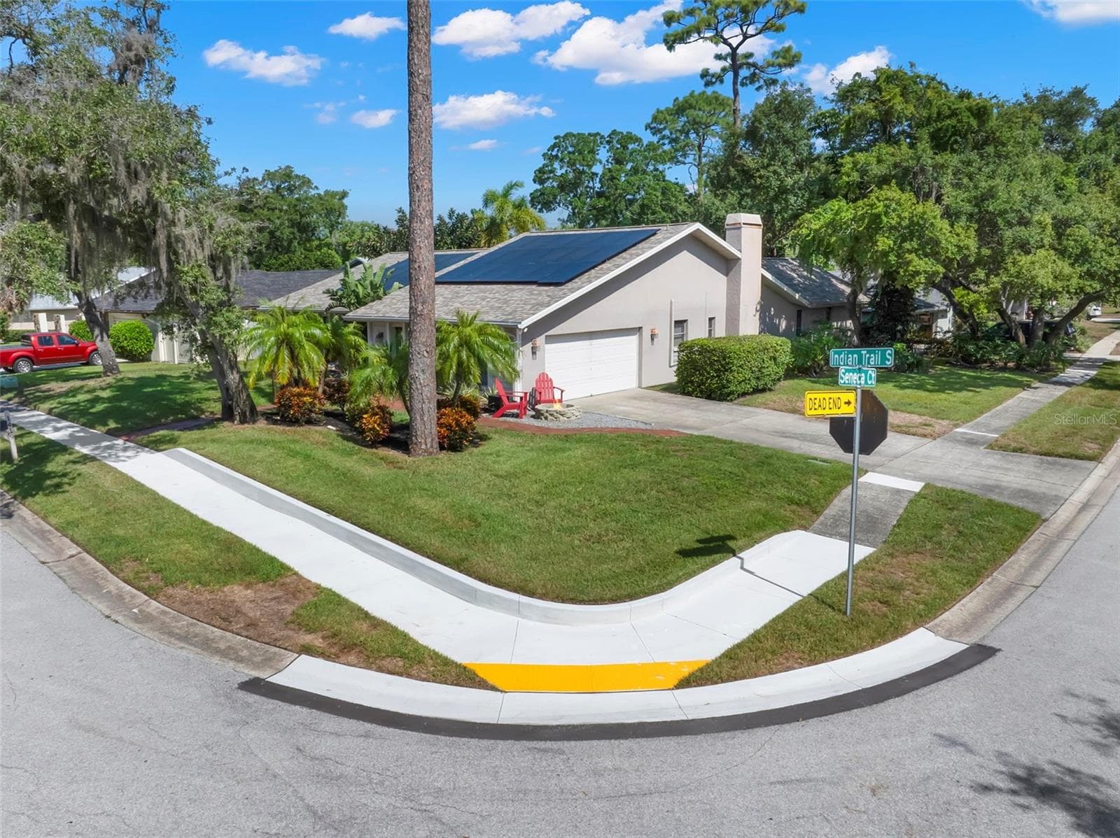 Aerial - 1419 INDIAN TRL S, PALM HARBOR