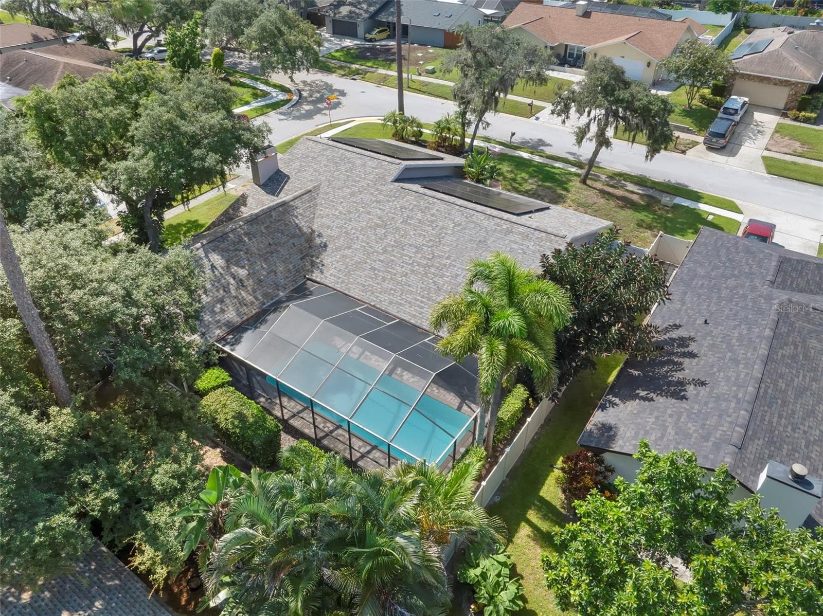 Aerial - 1419 INDIAN TRL S, PALM HARBOR