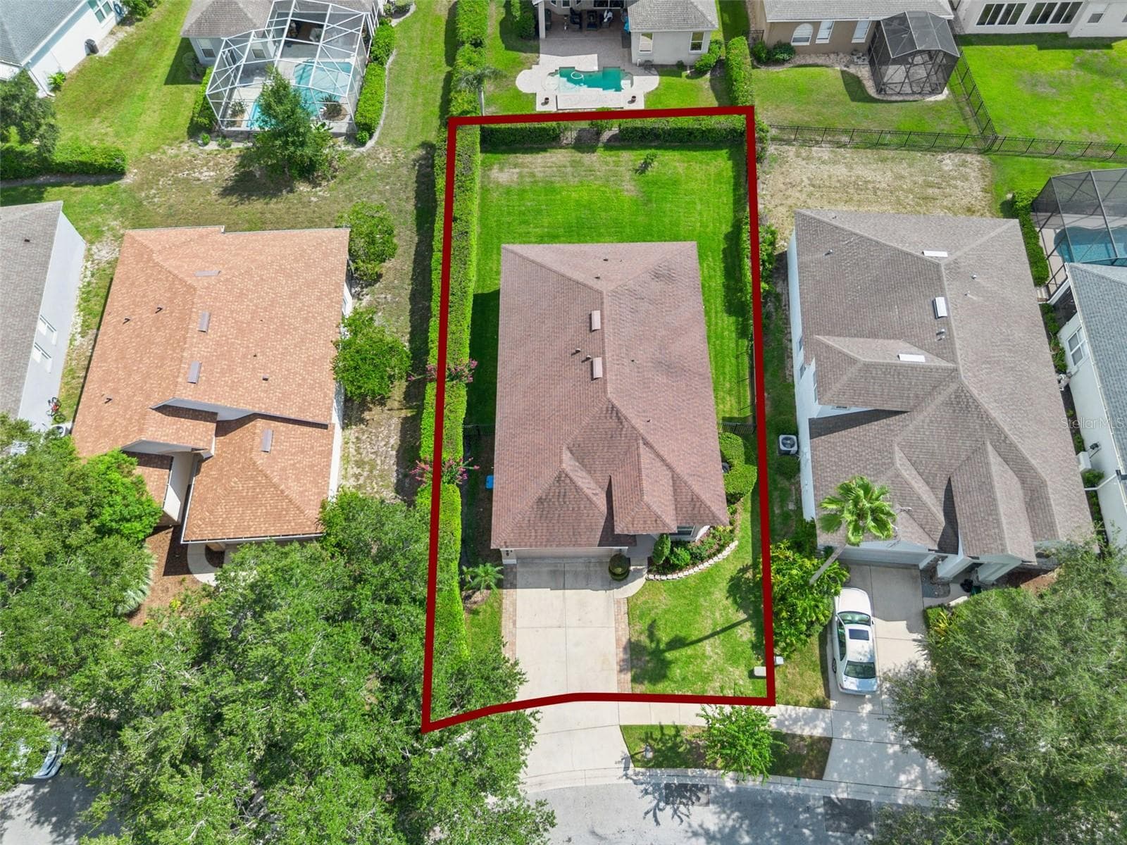 Large fenced back yard. - 1206 CHESSINGTON CIR, LAKE MARY