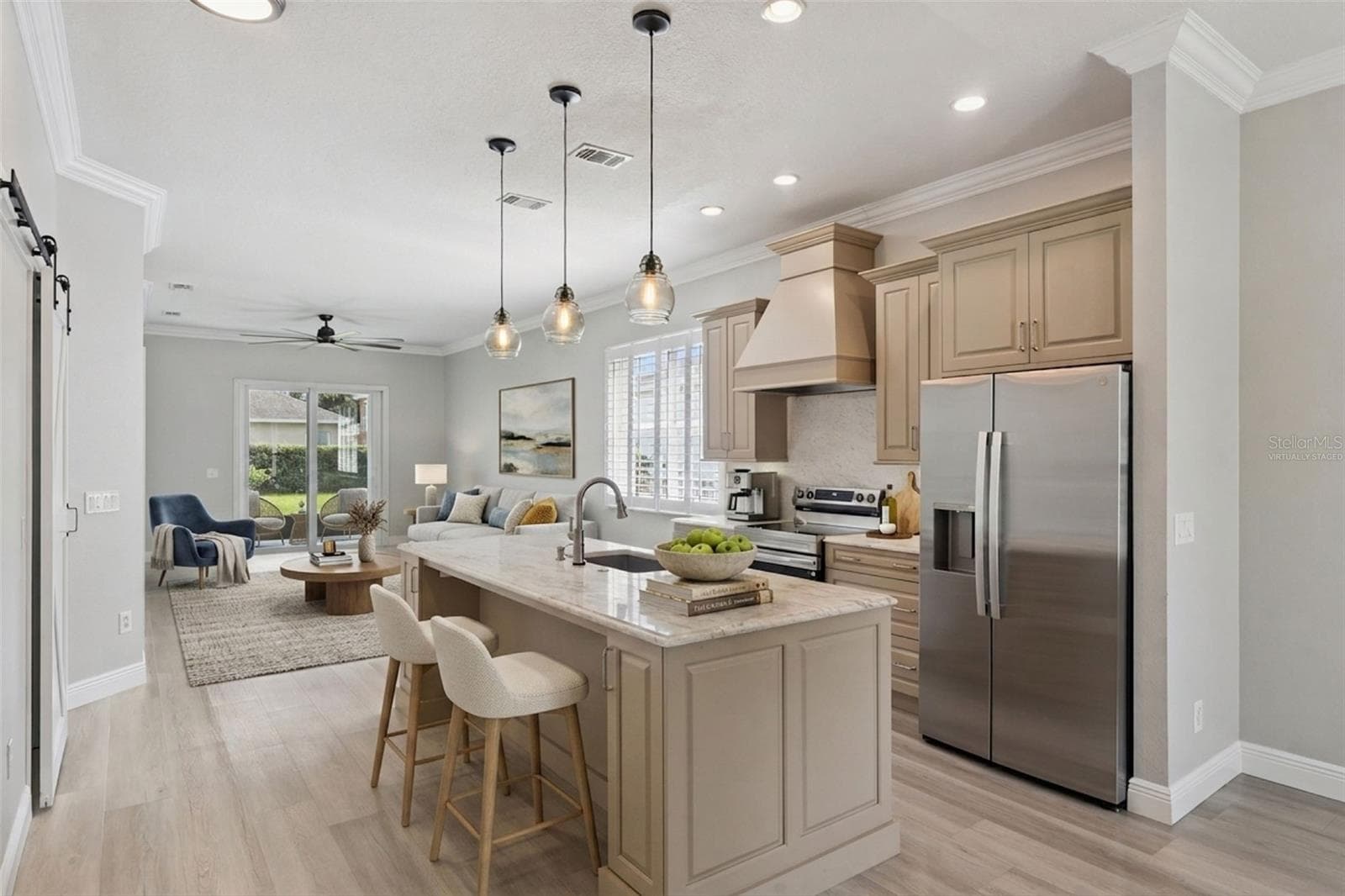 Virtually Staged.  Welcome Home!  Luxury Vinyl flooring throughout (2026) All new kitchen appliances (2026)  Cabinets have been freshly painted (2026) - 1206 CHESSINGTON CIR, LAKE MARY
