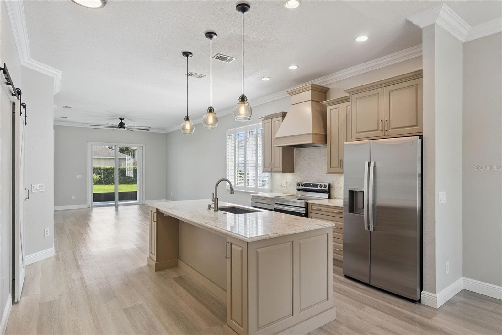 View towards large brand new sliders (2026). - 1206 CHESSINGTON CIR, LAKE MARY