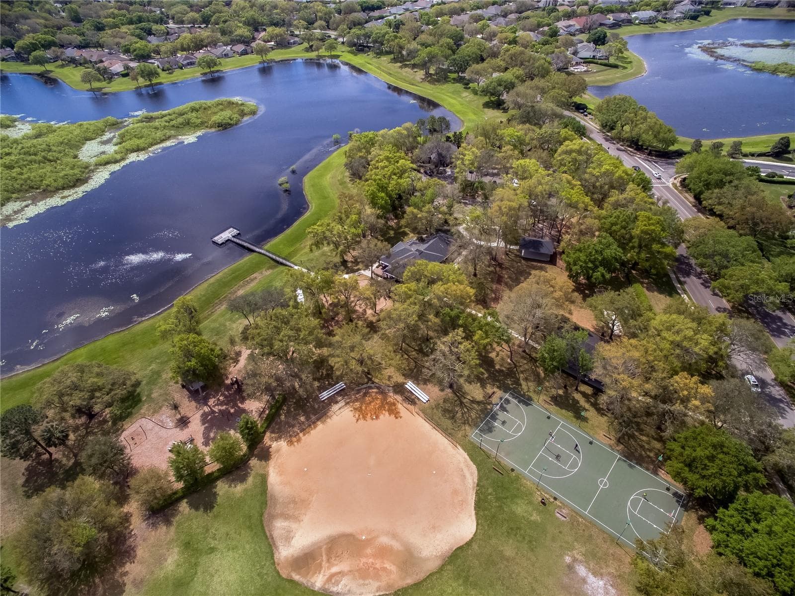 Basketball and Baseball/Softball/Kickball at Sawyer Lake Park - 1206 CHESSINGTON CIR, LAKE MARY
